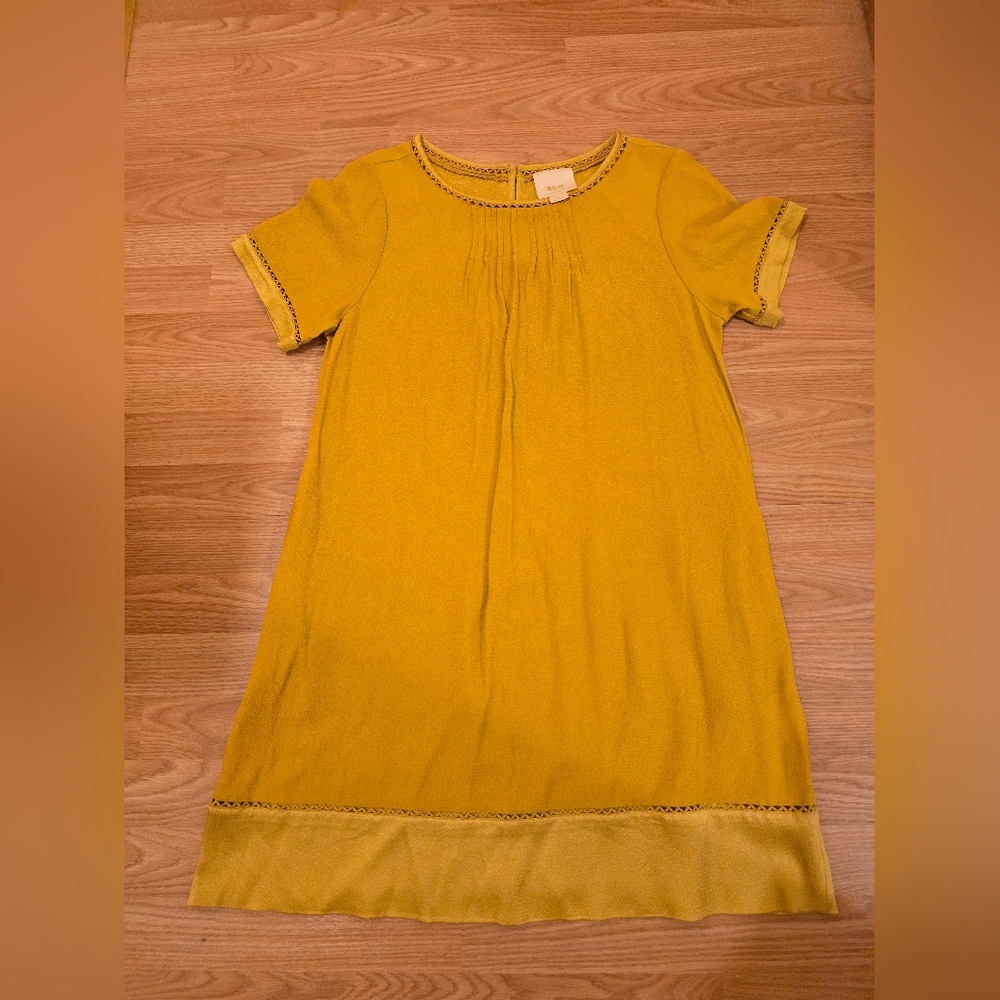 Womens Yellow Dress